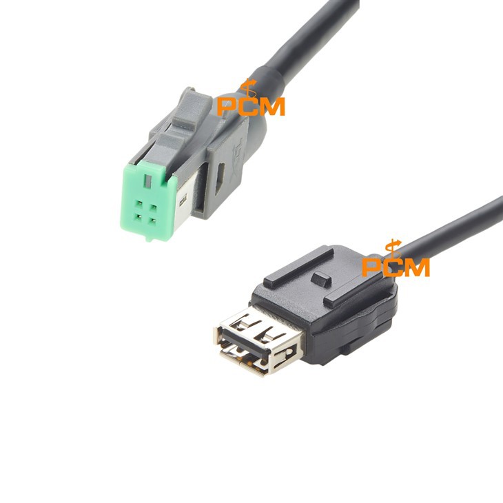 HSD LVDS Cable HRS Hirose GT17 4 Pin Connector