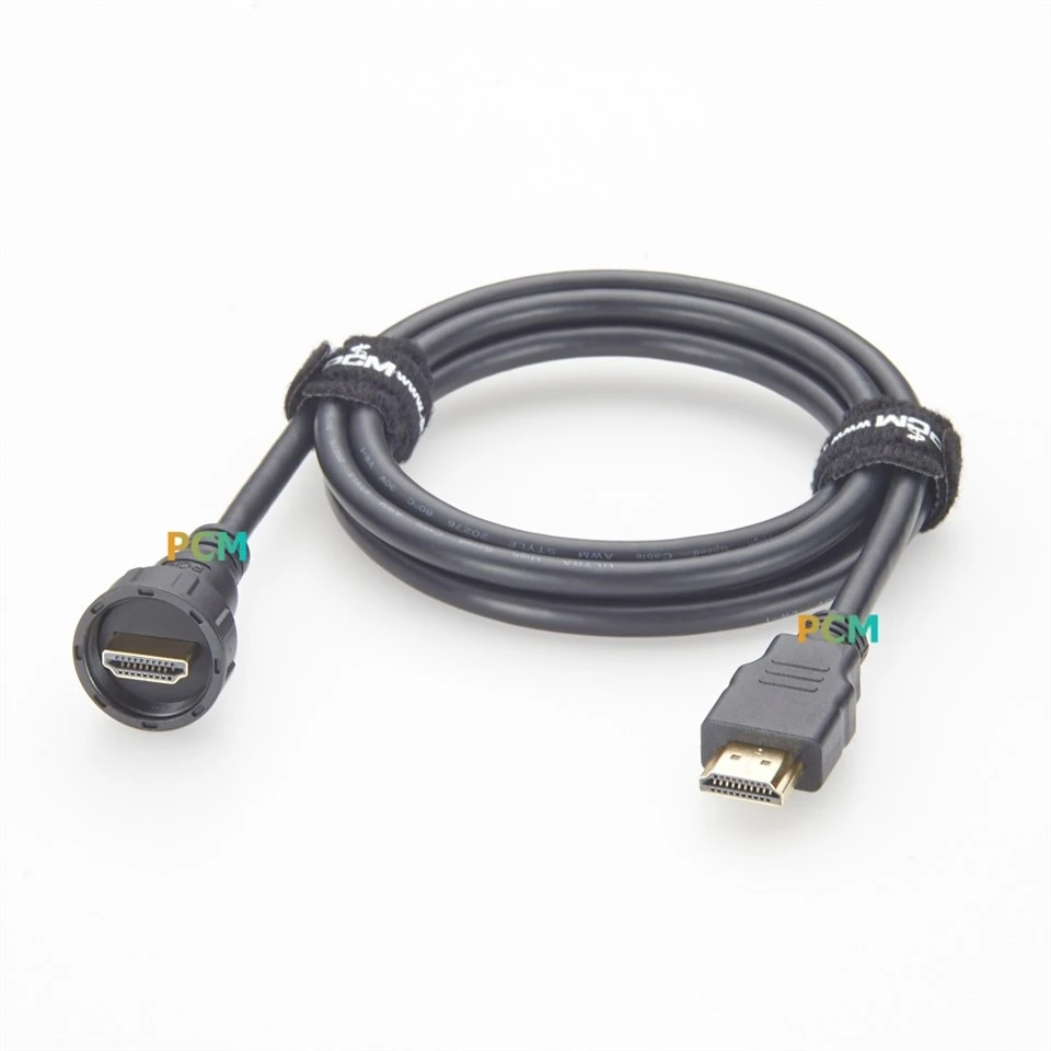 IP67 Waterproof HDMI High Speed Cable Male To Male