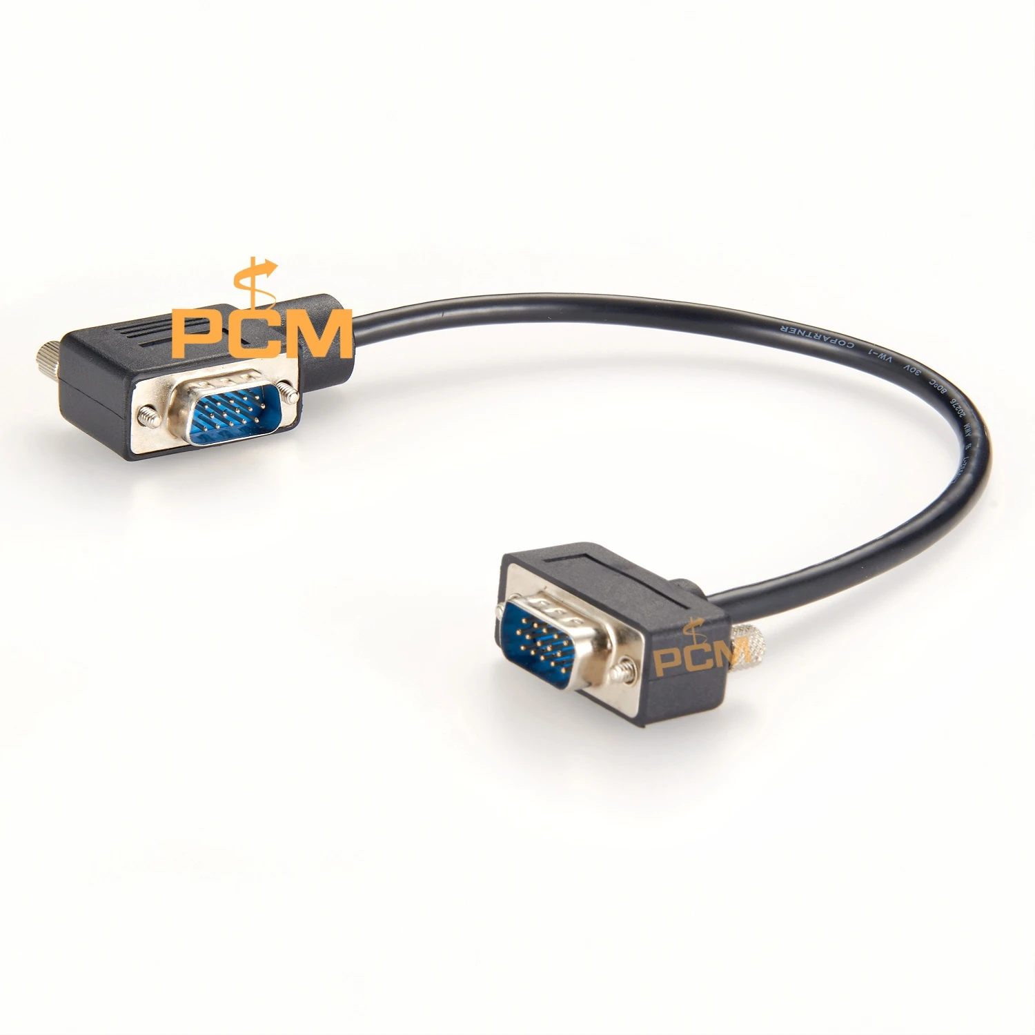 We are a manufacturer of VGA Monitor Cable DB15 Female to HDB15 male 45 Degree  