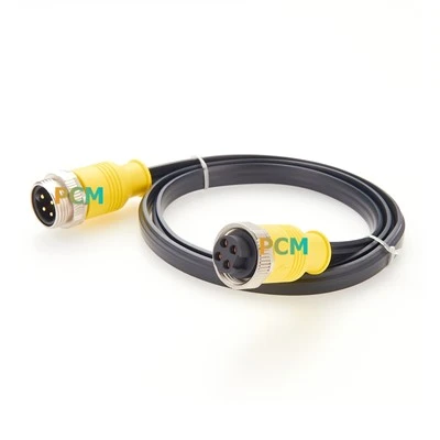 7/8"-16Cable Estyniad Cordset 4 Pin y CU ASI Rhyngwyneb Synhwyrydd Actuator
