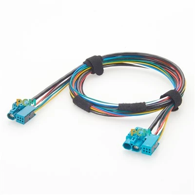 Cod Mini Fakra 4-In-1 Z Benyw i sma benywaidd 4 porthladd porthladdoedd cebl lvds cerbyd