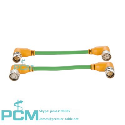 Ongl dde 12,17, 19 ffordd cebl actuator synhwyrydd m23