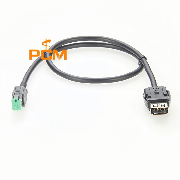 Automotive Ethernet Cable USB Adapter To Hirose GT17 For Mazda Atenza