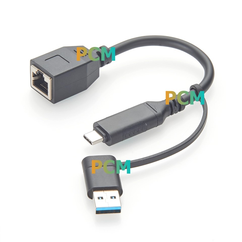 USB-C USB-A To RJ45 Gigabit Ethernet Adapter factory